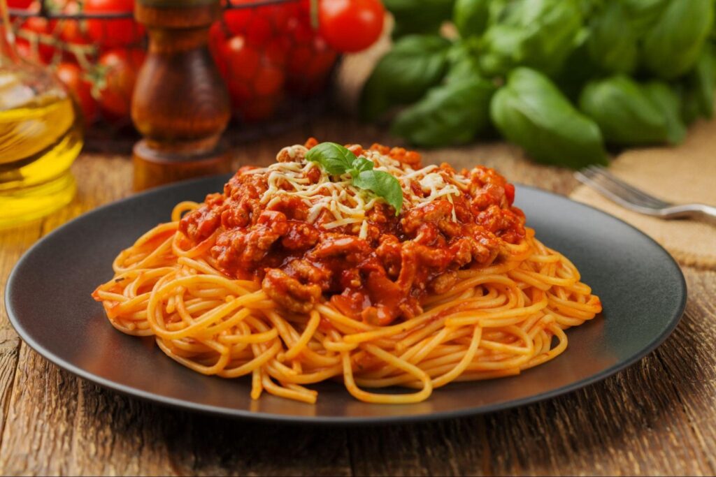 Spaghetti à Bolonhesa
